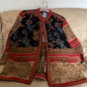 Tapestry jacket